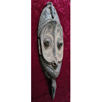 Geestmasker uit Korogo, Sepik (centraal), Papoea-Nieuw-Guinea